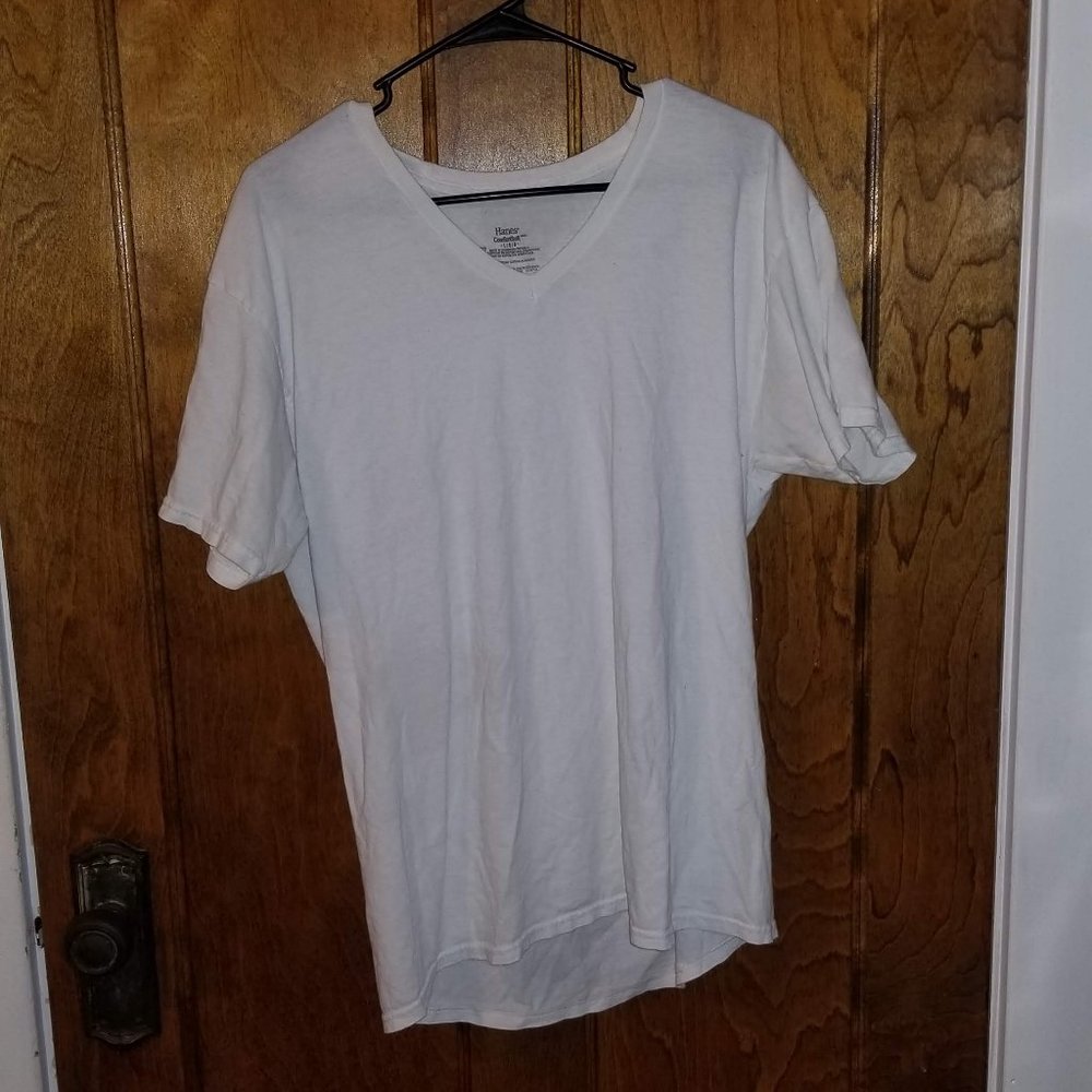 Hanes White T-Shirt